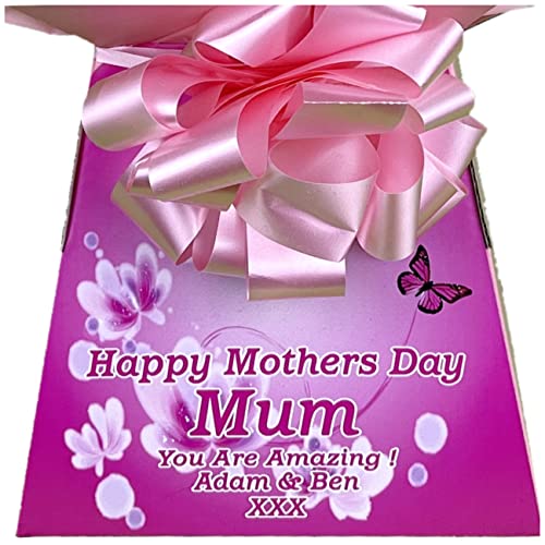 Personalised Lindor and Ferrero Chocolate Bouquets for Mothers Day