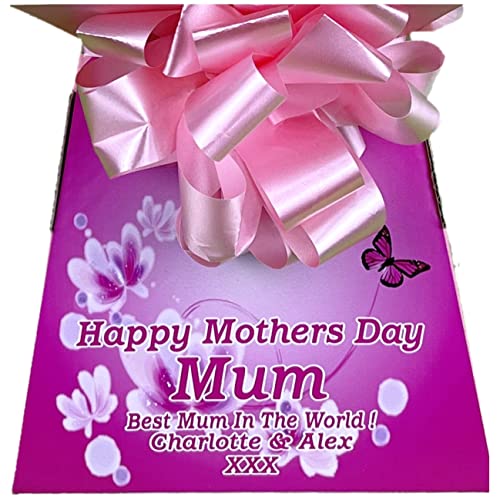 Personalised Lindor and Ferrero Chocolate Bouquets for Mothers Day