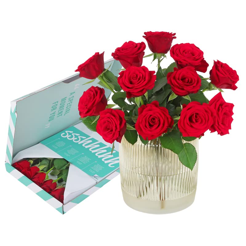 Red Rose Letterbox Bouquet - Perfect for Special Occasions
