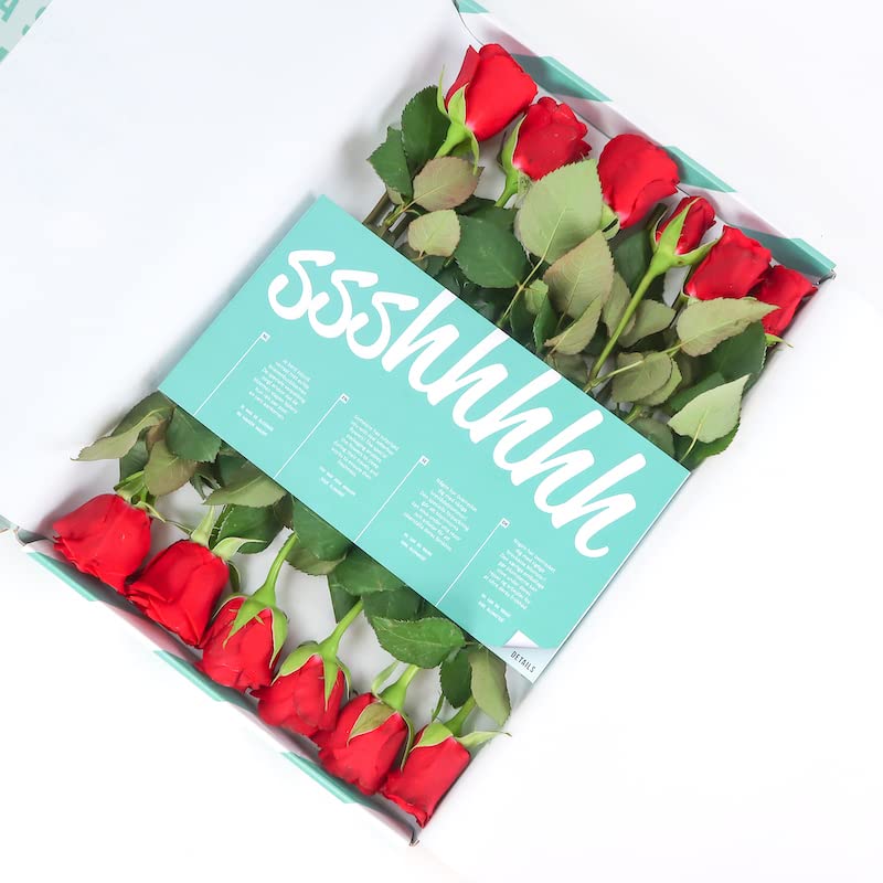 Red Rose Letterbox Bouquet - Perfect for Special Occasions