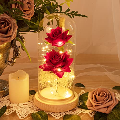Enchanted LED Rose Gift for Her