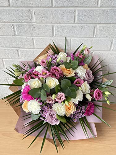 Sell Flowers Online, Select Stunning Colourful Fresh Mixed Flowers To Create The Perfect Anniversary Flowers, Birthday Flowers, Thank Gift, Free Next Day Delivery Prime, (S21F)