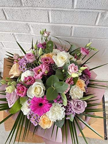 Sell Flowers Online, Select Stunning Colourful Fresh Mixed Flowers To Create The Perfect Anniversary Flowers, Birthday Flowers, Thank Gift, Free Next Day Delivery Prime, (S21F)