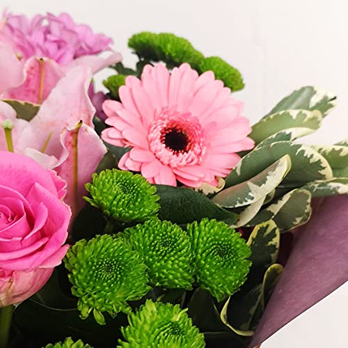 Next Day Pink Hand-Tied Bouquet