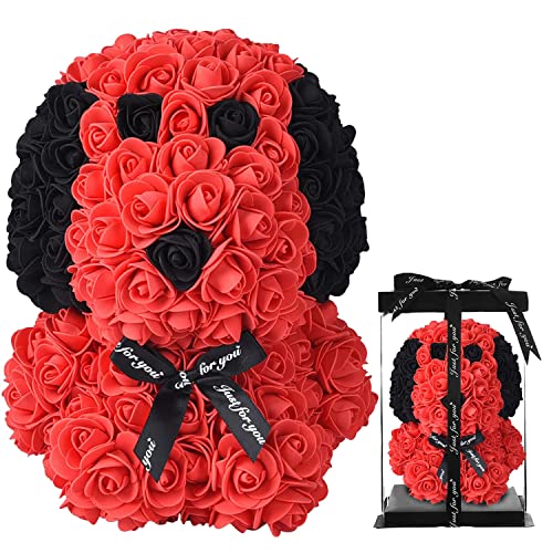 Handmade Eco-Friendly Rose Teddy Bear Bouquet