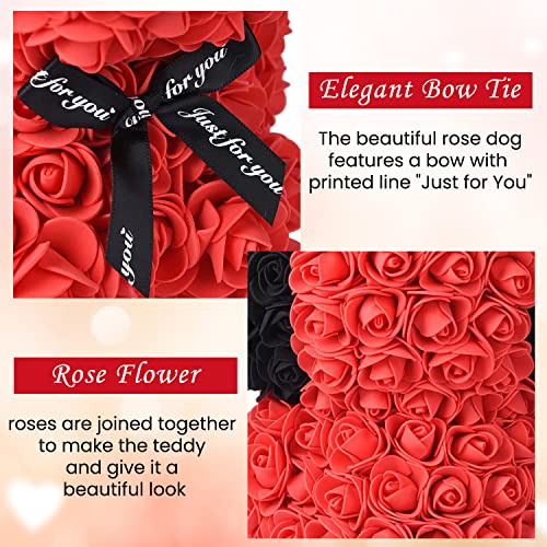 Handmade Eco-Friendly Rose Teddy Bear Bouquet