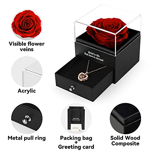I Love You" Eternal Rose Gift Box