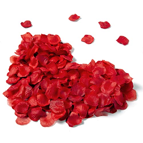 Silk Rose Petals for Valentine's Day & Weddings