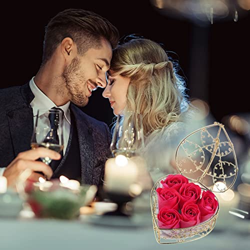 Valentine's Day Artificial Rose Bouquet - Carmine