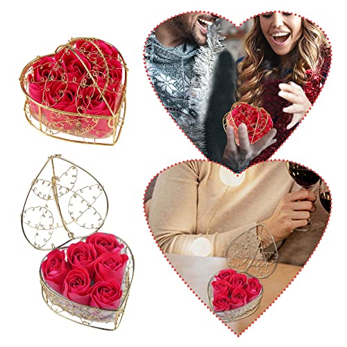 Valentine's Day Artificial Rose Bouquet - Carmine