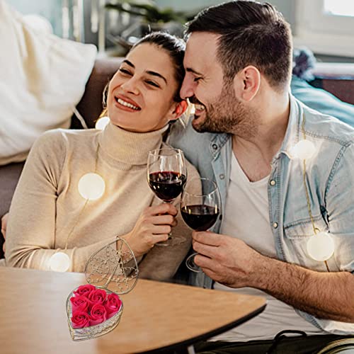 Valentine's Day Artificial Rose Bouquet - Carmine