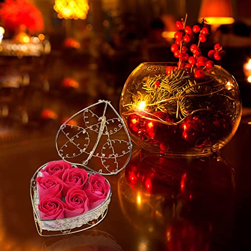 Valentine's Day Artificial Rose Bouquet - Carmine