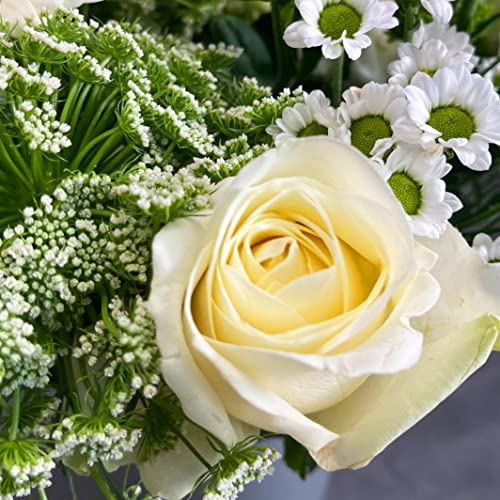 Treasured Memories Hand Tied Bouquet with Vase