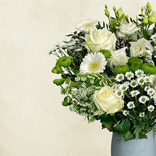 Treasured Memories Hand Tied Bouquet with Vase