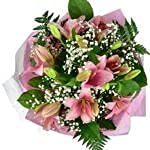Pink Lilies - Fresh Cut Flower Birthday, Anniversary Next Day delivery Prime Thank You, All Occasion, .