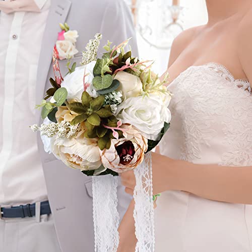 Vintage Countryside Style Wedding Bouquet