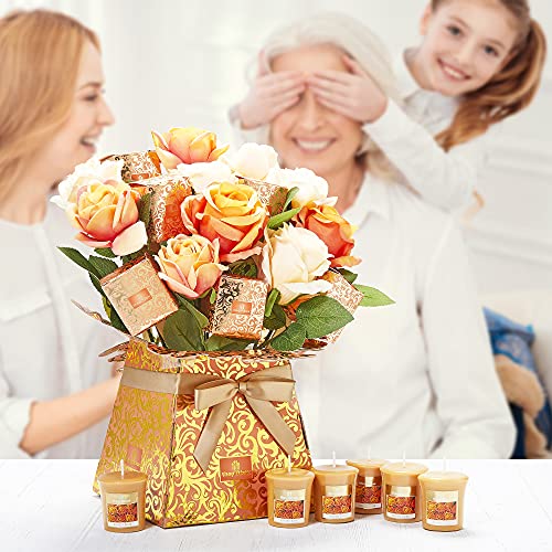 Luxury SunsetRose Bouquet for Mum and Women