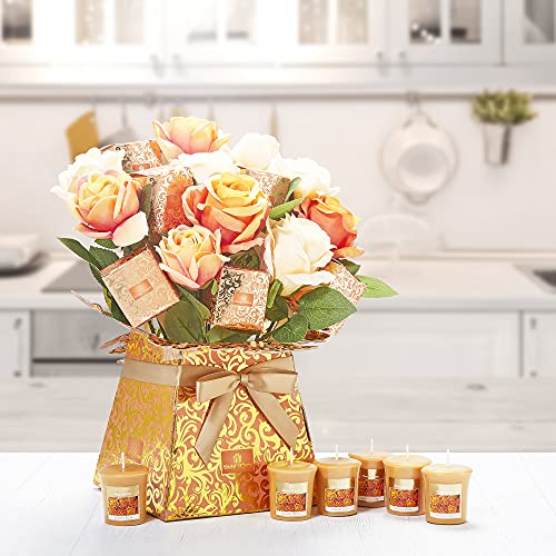 Luxury SunsetRose Bouquet for Mum and Women