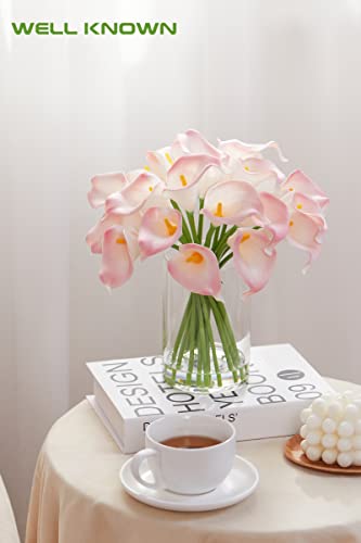 Artificial Calla Lily Bouquet in Pink