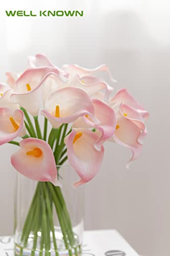 Artificial Calla Lily Bouquet in Pink