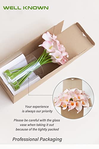 Artificial Calla Lily Bouquet in Pink