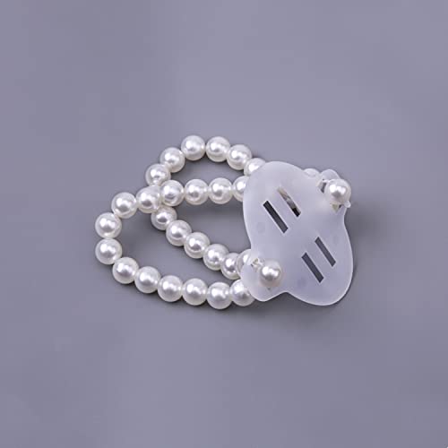 White Pearl Wrist Corsage for Weddings & Festivals