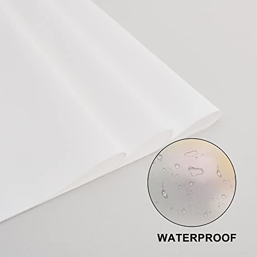 White Matte Floral Wrap for Bouquets