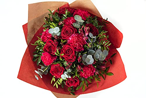 Queen of Roses - Say It with Flowers, Fresh Cut Flowers Perfect for Birthday, Anniversary, Thank You, Get Well, Congrats Gift. Free Next Working Day Flower delivery.