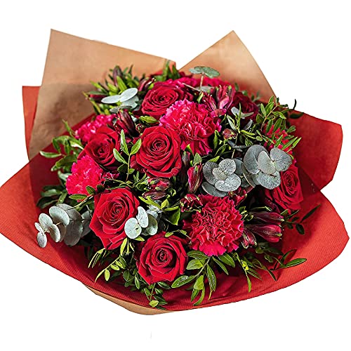 Queen of Roses - Say It with Flowers, Fresh Cut Flowers Perfect for Birthday, Anniversary, Thank You, Get Well, Congrats Gift. Free Next Working Day Flower delivery.