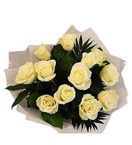 Fresh Cut Pure White Roses for Special Occasions