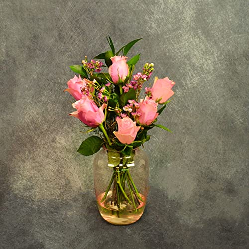 Pink Rose Letterbox Bouquet for Gifting