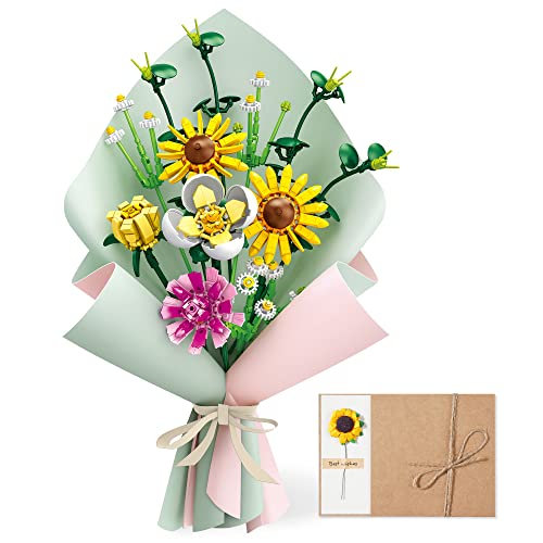 Artificial Flower Building Set for Home Décor