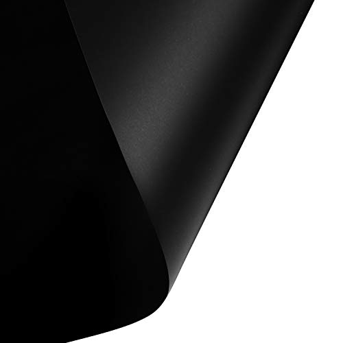 20 Pcs Flower Wrapping Paper Flower Packaging Paper Solid Color Thick Waterproof OPP Matte Paper for DIY Rose Bouquet Wrap Wedding Mother’s Day Valentine's Day Birthday Gift Package(23.5 * 23.5 Inch)