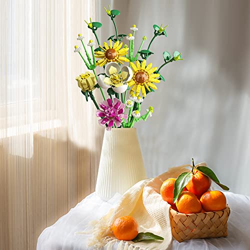 Artificial Flower Building Set for Home Décor