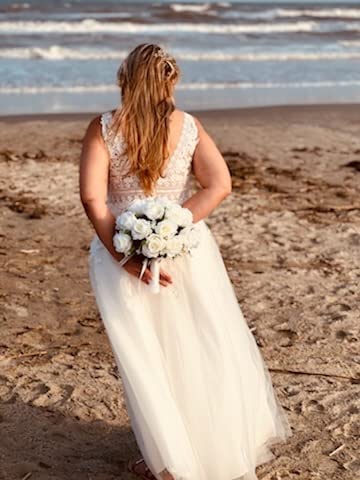 Crystal Silk Rose Wedding Bouquet for Bride