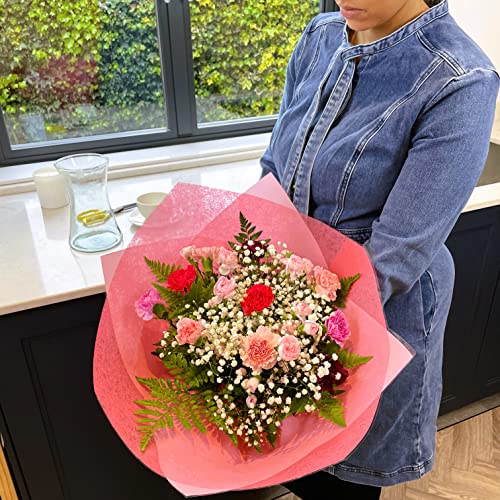 Pink Mixed Carnation Bouquet - Next Day Delivery