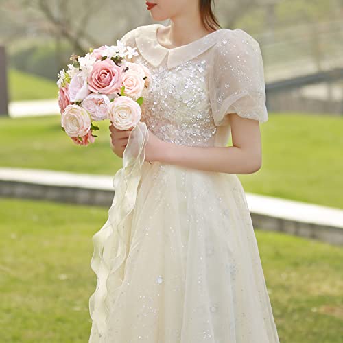 Dusty Rose Artificial Wedding Flower Combo