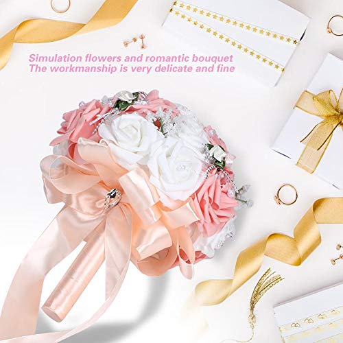 Pink Wedding Bouquet for Bride and Bridesmaids