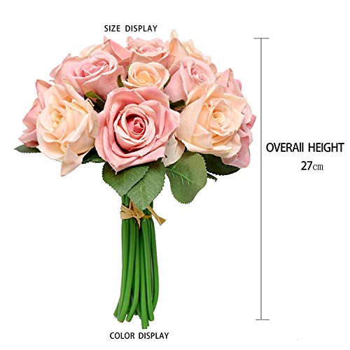 Silk Rose Bouquets for Weddings