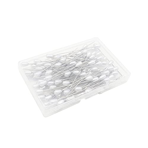 Teardrop Pearl Boutonniere Pins - 100pcs