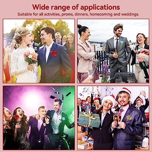 Handmade Satin Lapel Pins for Weddings & Proms