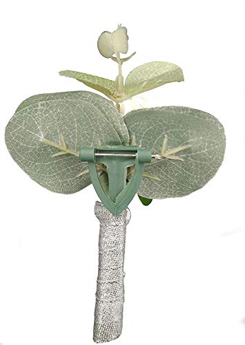 2 Pink Wedding Boutonnieres for Bridesmaids & Guests