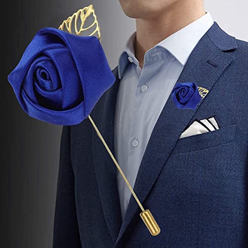 Handmade Satin Lapel Pins for Weddings & Proms