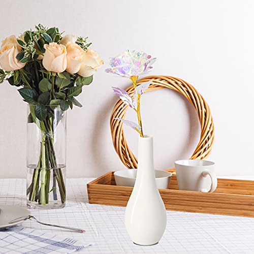 Luxury Rainbow Flower Bouquet with Vase