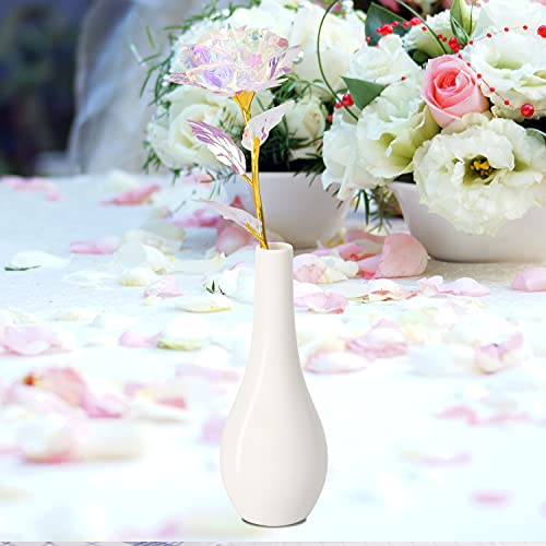 Luxury Rainbow Flower Bouquet with Vase