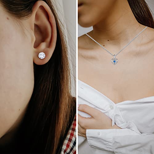 Eternal Red Rose Set with Jewelry - Romantic Gift