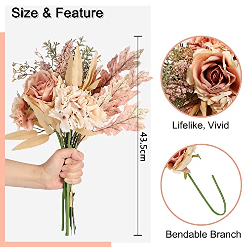 Artificial Rose Bouquet for Home Decor