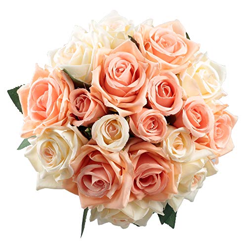 Silk Rose Bridal Bouquet for Home Decoration