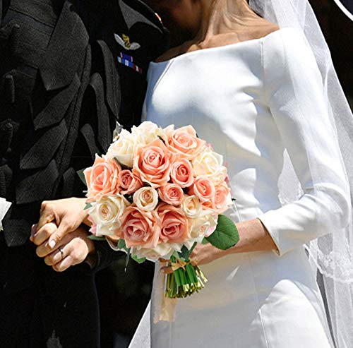 Silk Rose Bridal Bouquet for Home Decoration