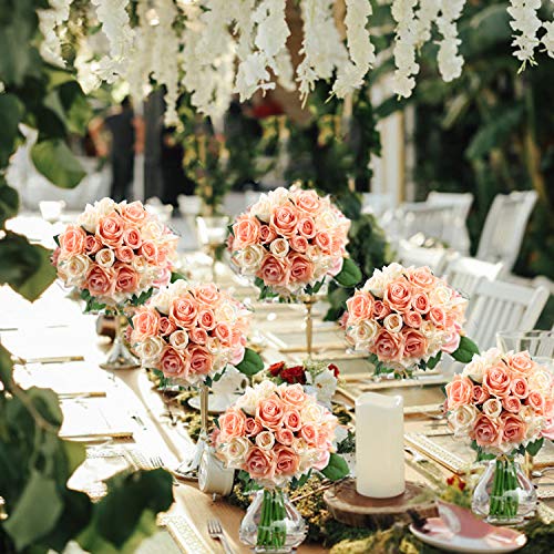 Silk Rose Bridal Bouquet for Home Decoration